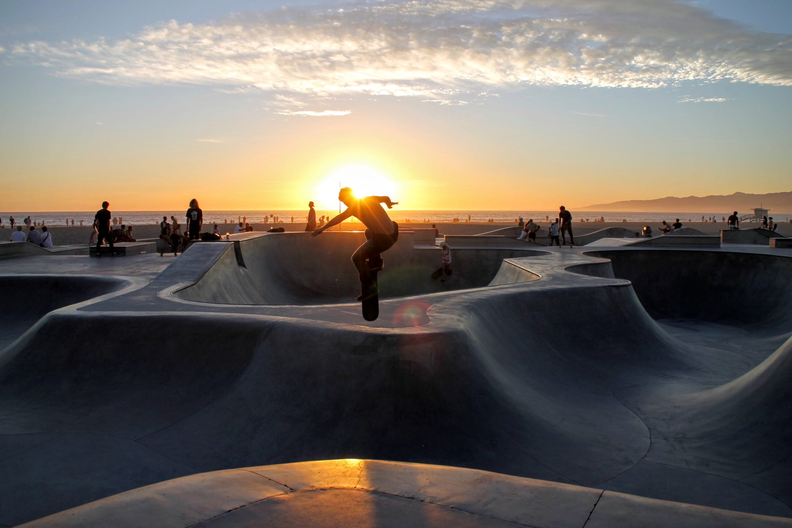 Bild eines Skateparks