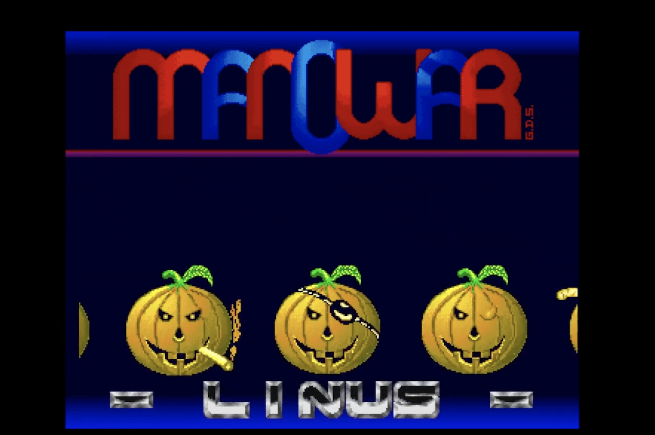 Screenshot eine Amiga Demos
