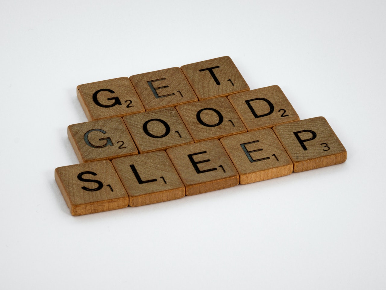 Get Good Sleep - Buchstaben